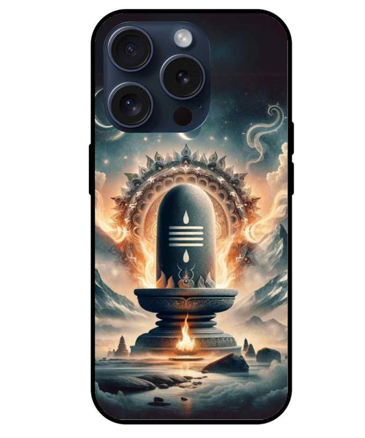 Shiv Ji  Glass Back Cover