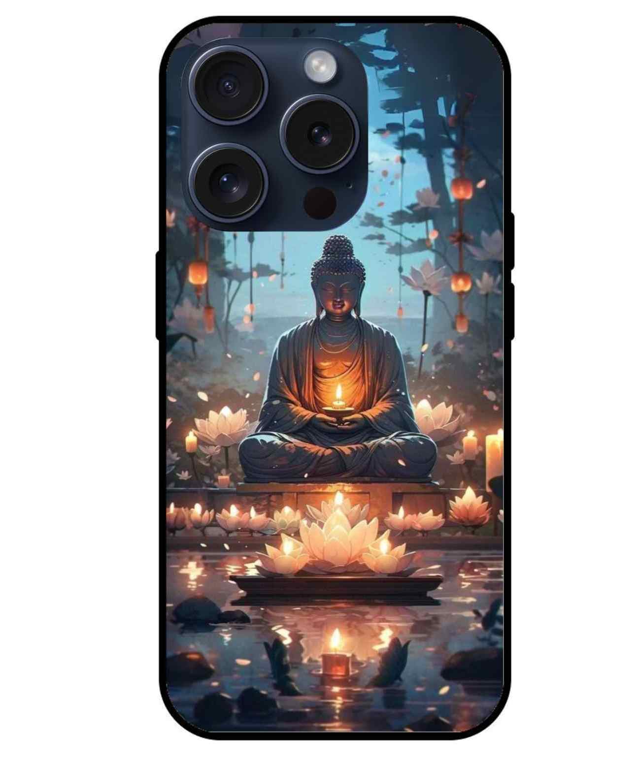 Buddha Glass Back Cover