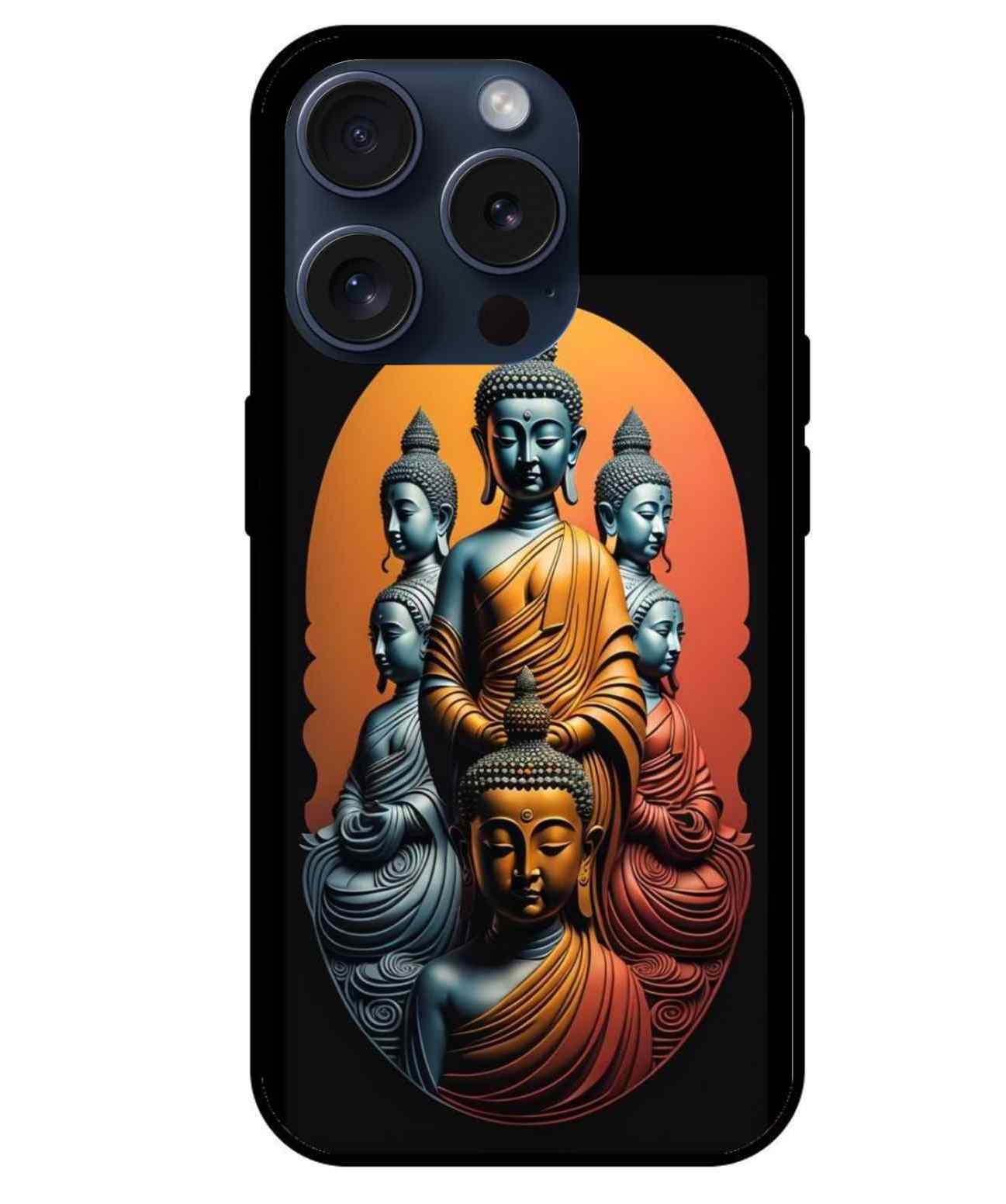 Buddha Glass Back Cover