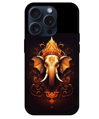 Ganesh ji Glass Back Cover