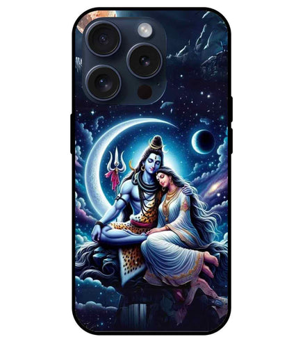 Shiv ji Glass Back Cover