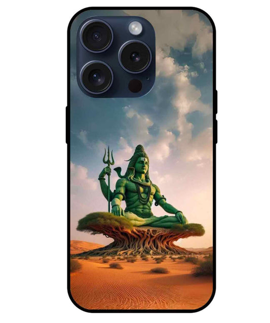 Shiv Ji  Glass Back Cover