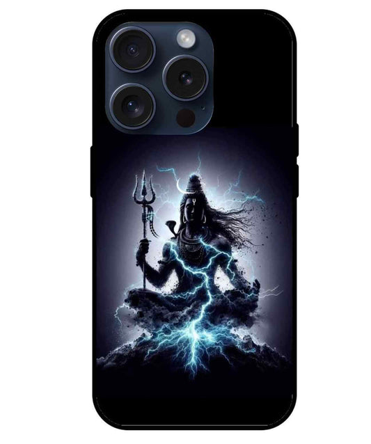 Shiv Ji Glass Back Cover