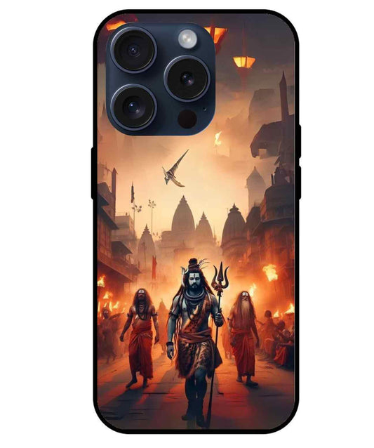 Shiv Ji Glass Back Cover