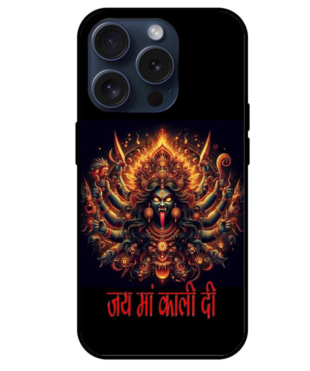 Maa kali Glass Back Cover