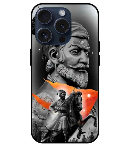 Chhatrapati Shivaji Maharaj Glass Back Cover