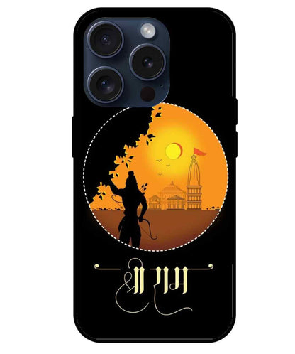 Ram ji Glass Back Cover