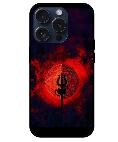 Shiv ji Glass Back Cover