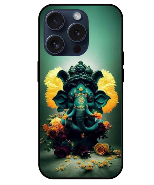 Ganesh Ji  Glass Back Cover