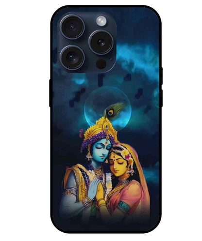 Radha Krishna  Glass Back Cover