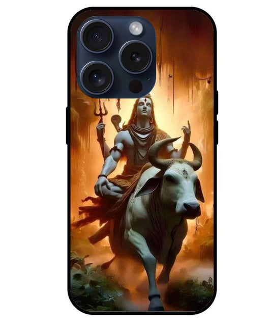 Shiv Ji Glass Back Cover