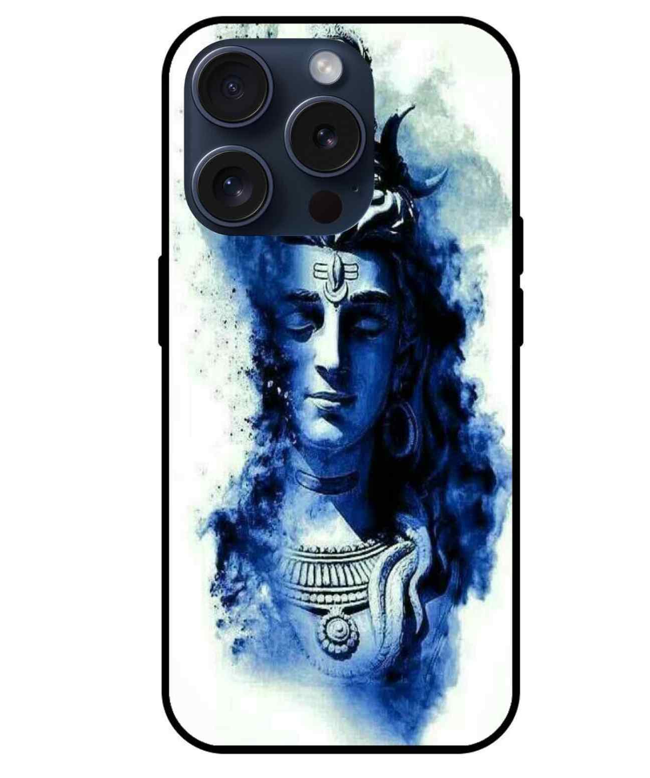 Shiv ji Glass Back Cover