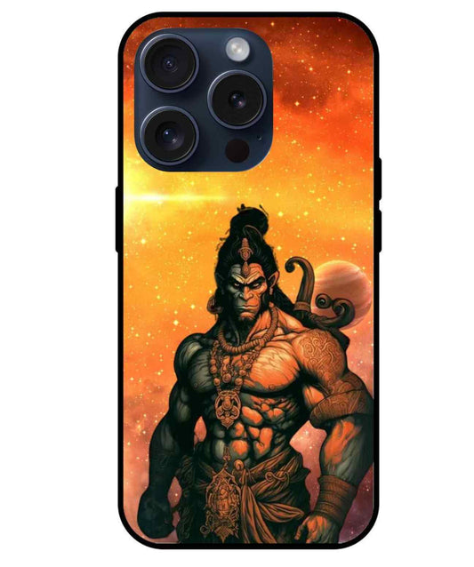 Hanuman Ji Glass Back Cover