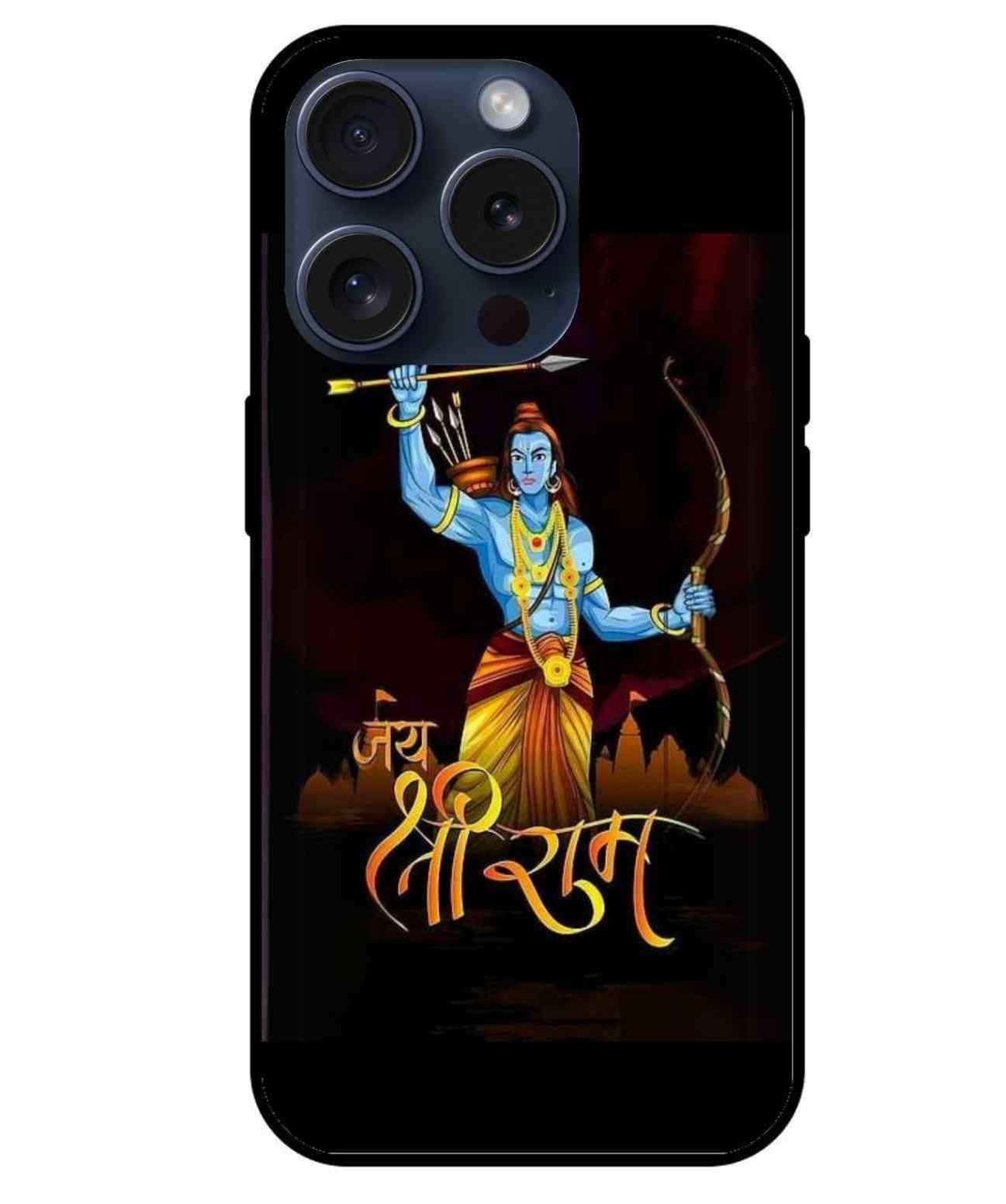 Ram Ji Glass Back Cover