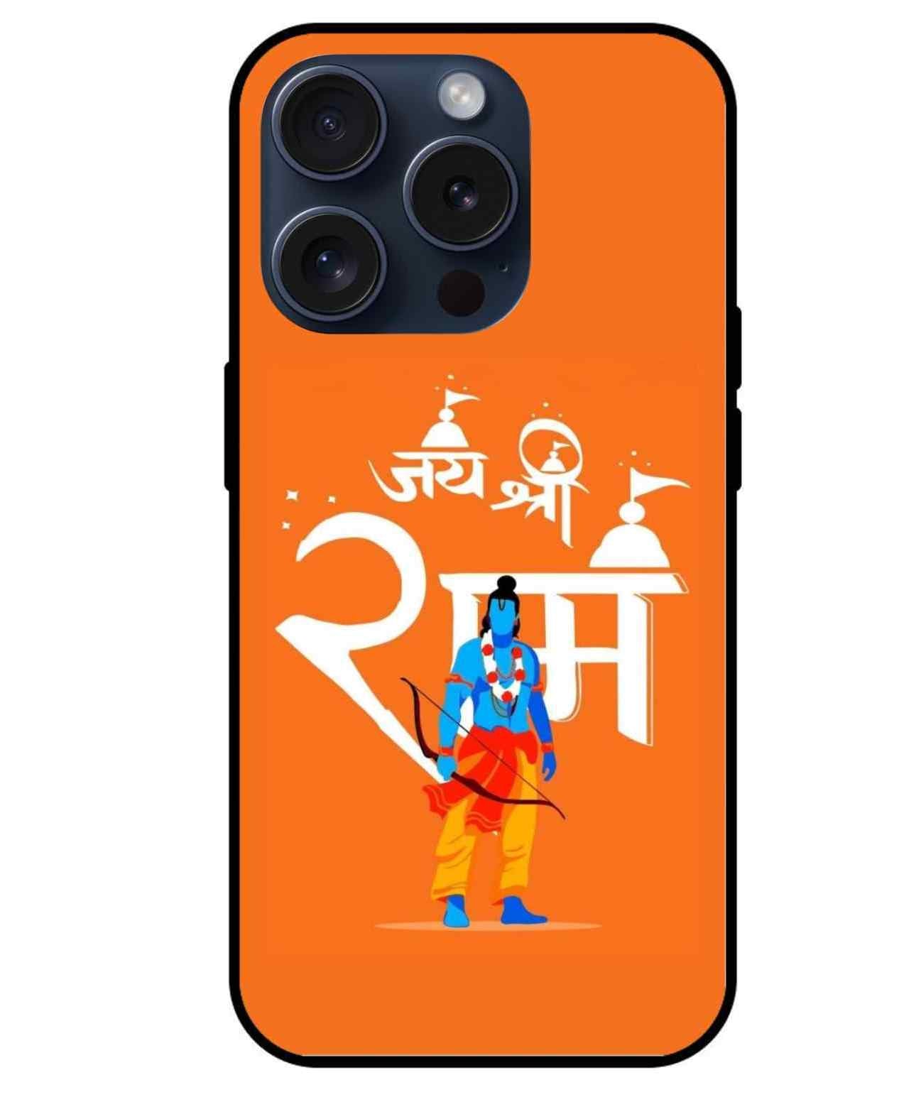 Ram Ji Glass Back Cover