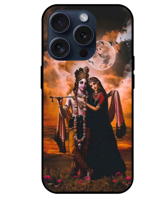 Radha Krishna  Glass Back Cover