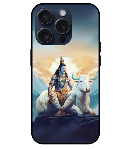 Shiv Ji Glass Back Cover