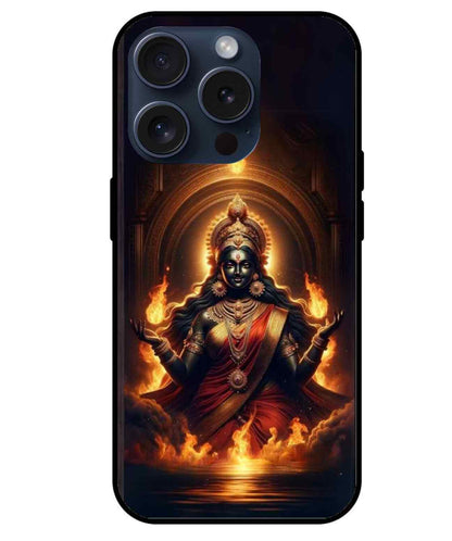 Maa Kali Glass Back Cover