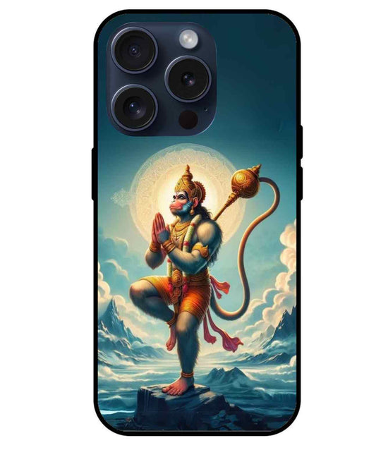 Hanuman Ji Glass Back Cover