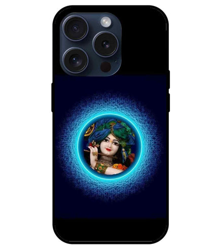 Krishna ji Glass Back Cover