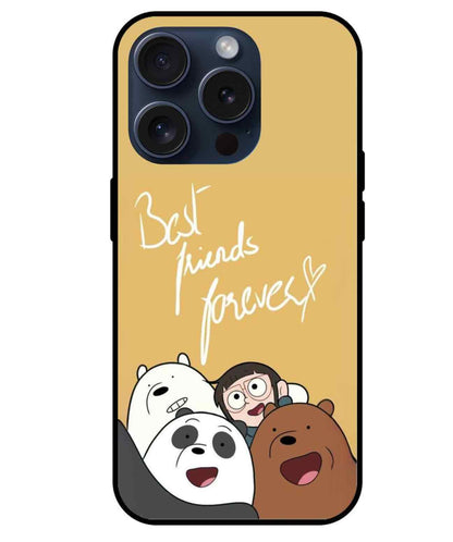 We Bare bears Glass Back Cover