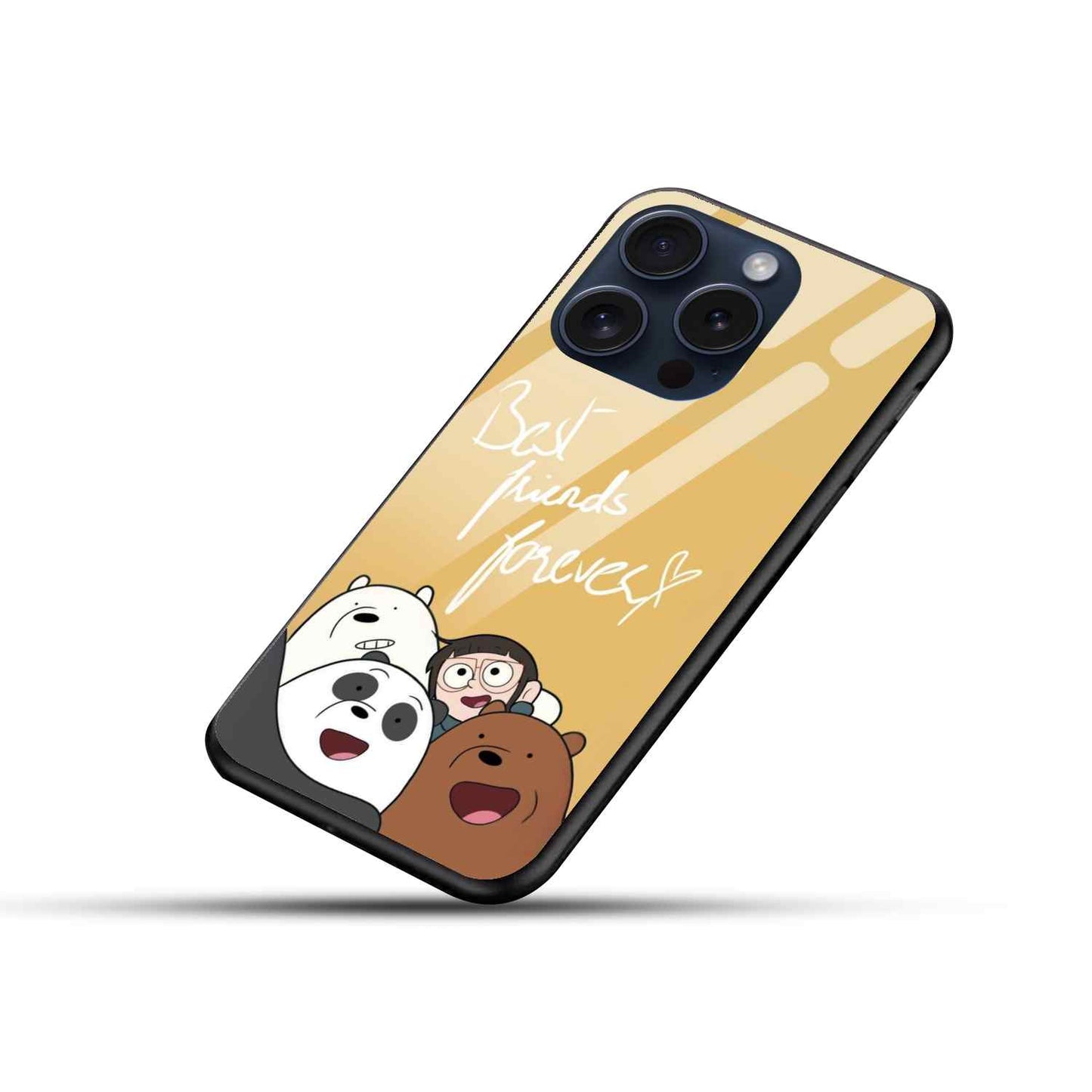 We Bare bears Glass Back Cover