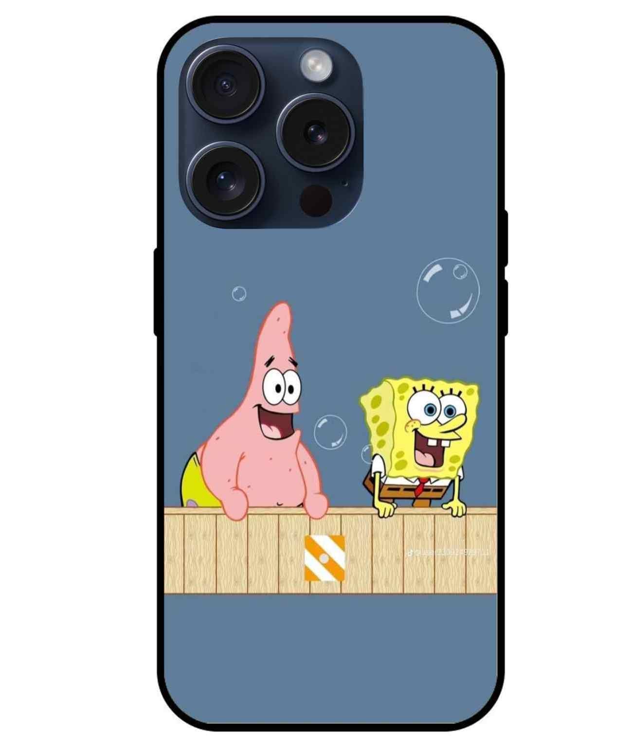 SpongeBob SquarePants Glass Back Cover