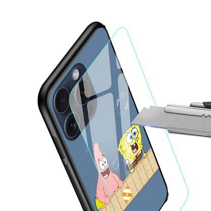 SpongeBob SquarePants Glass Back Cover