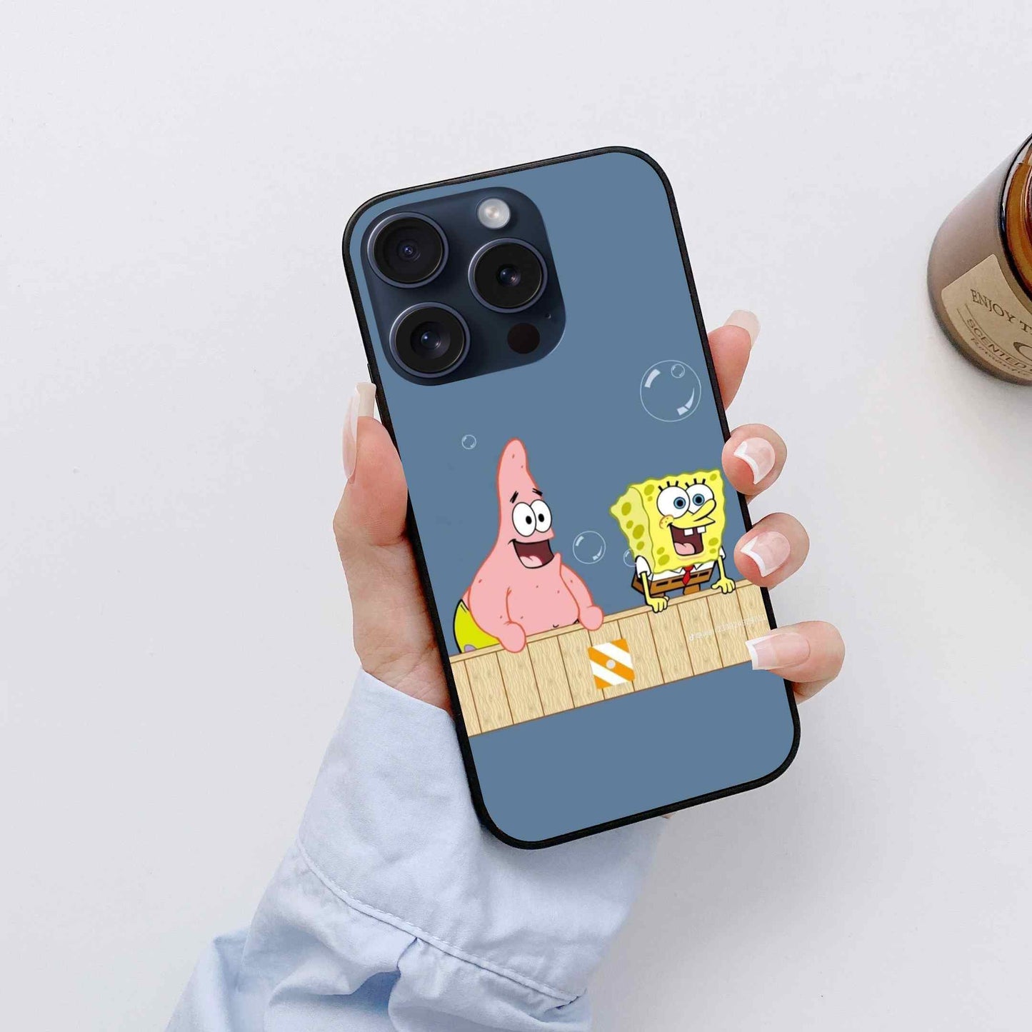 SpongeBob SquarePants Glass Back Cover