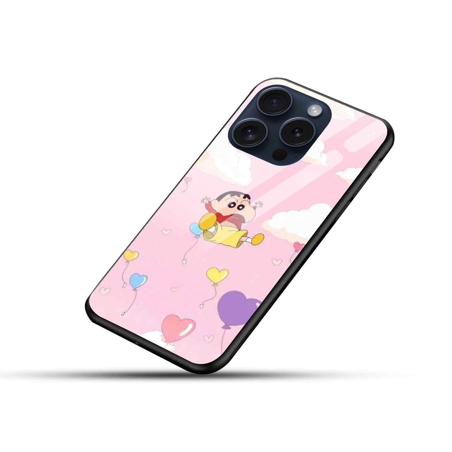 Shinchan Glass Back Cover