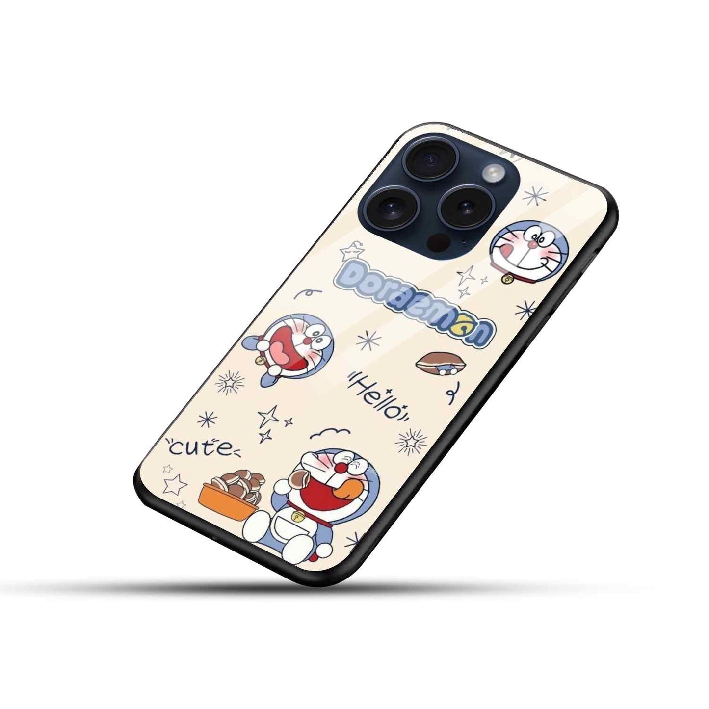 Doraemon Glass Back Cover