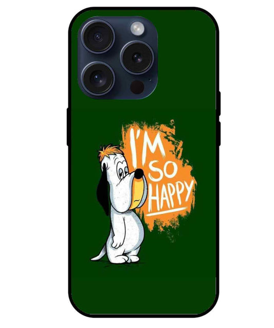 Cartoon Glass Back Cover