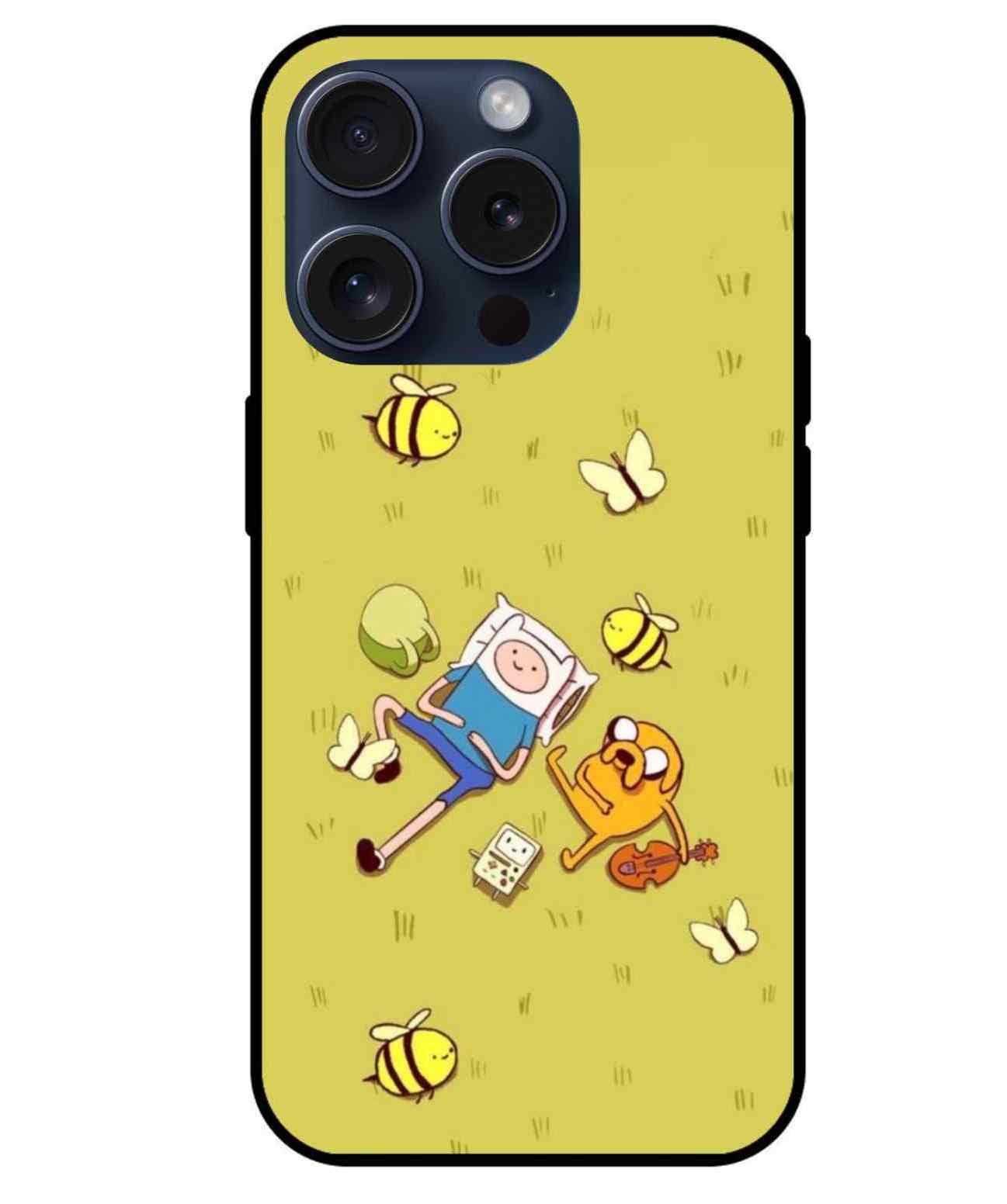 Cartoon Glass Back Cover