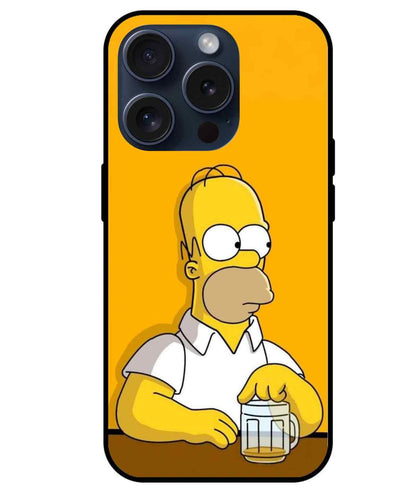 Cartoon Glass Back Cover