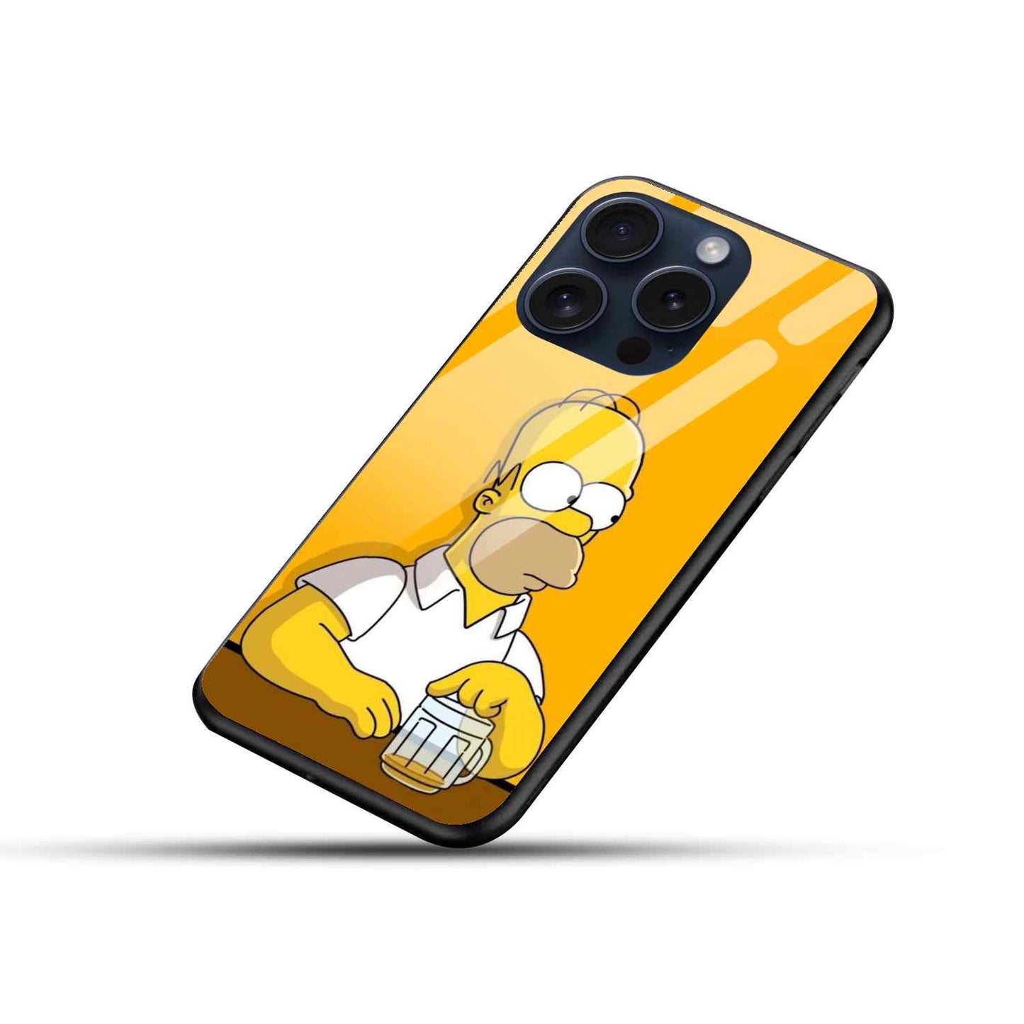 Cartoon Glass Back Cover