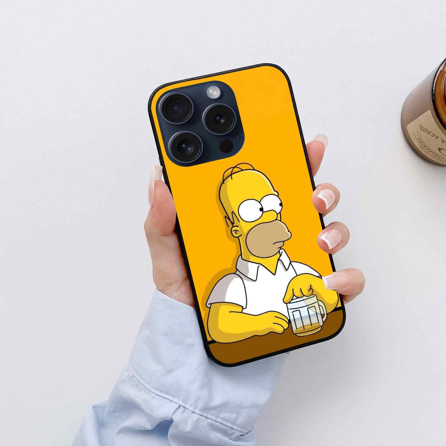 Cartoon Glass Back Cover