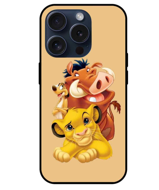 Lion King Glass Back Cover