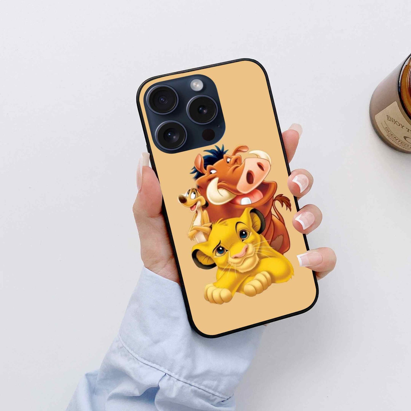 Lion King Glass Back Cover