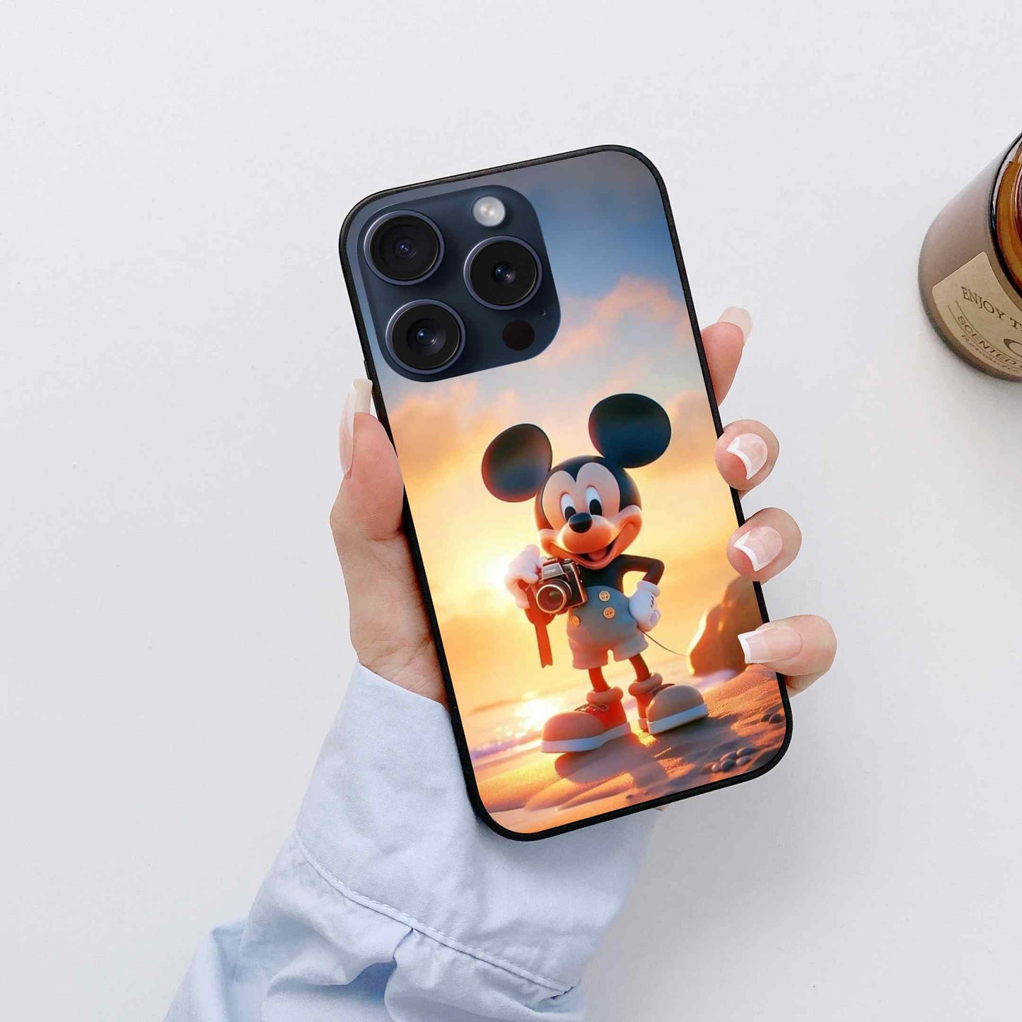 Mickey Mouse Glass Back Cover