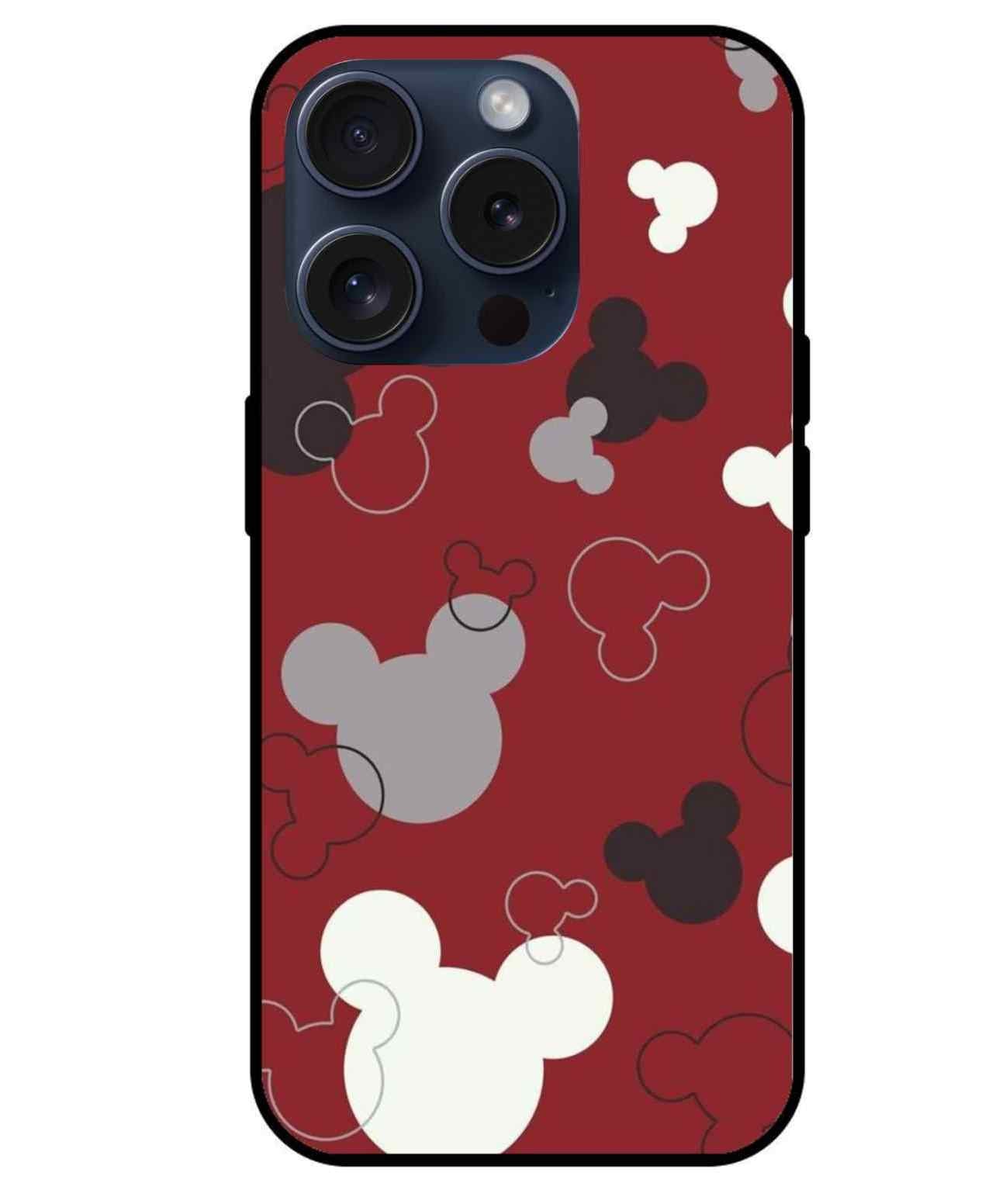 Mickey Mouse Glass Back Cover