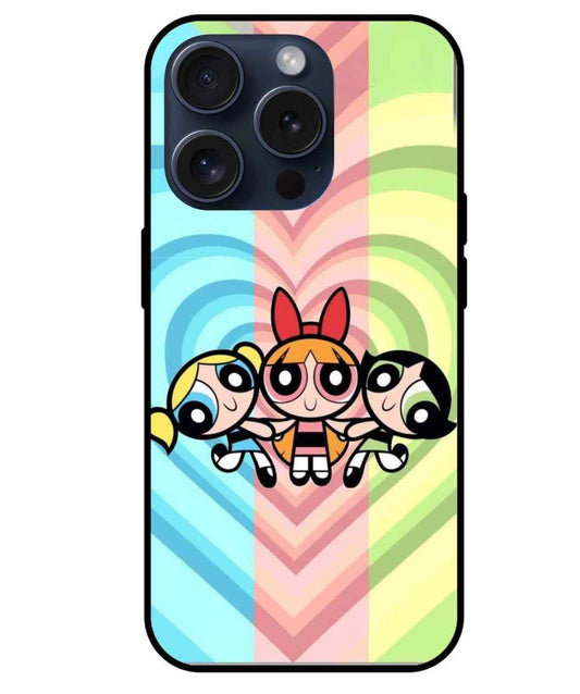 Puff Girls Glass Back Cover