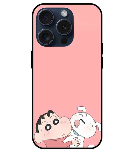 Shinchan Glass Back Cover