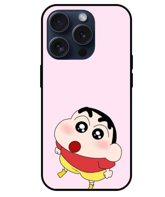 Shinchan Glass Back Cover