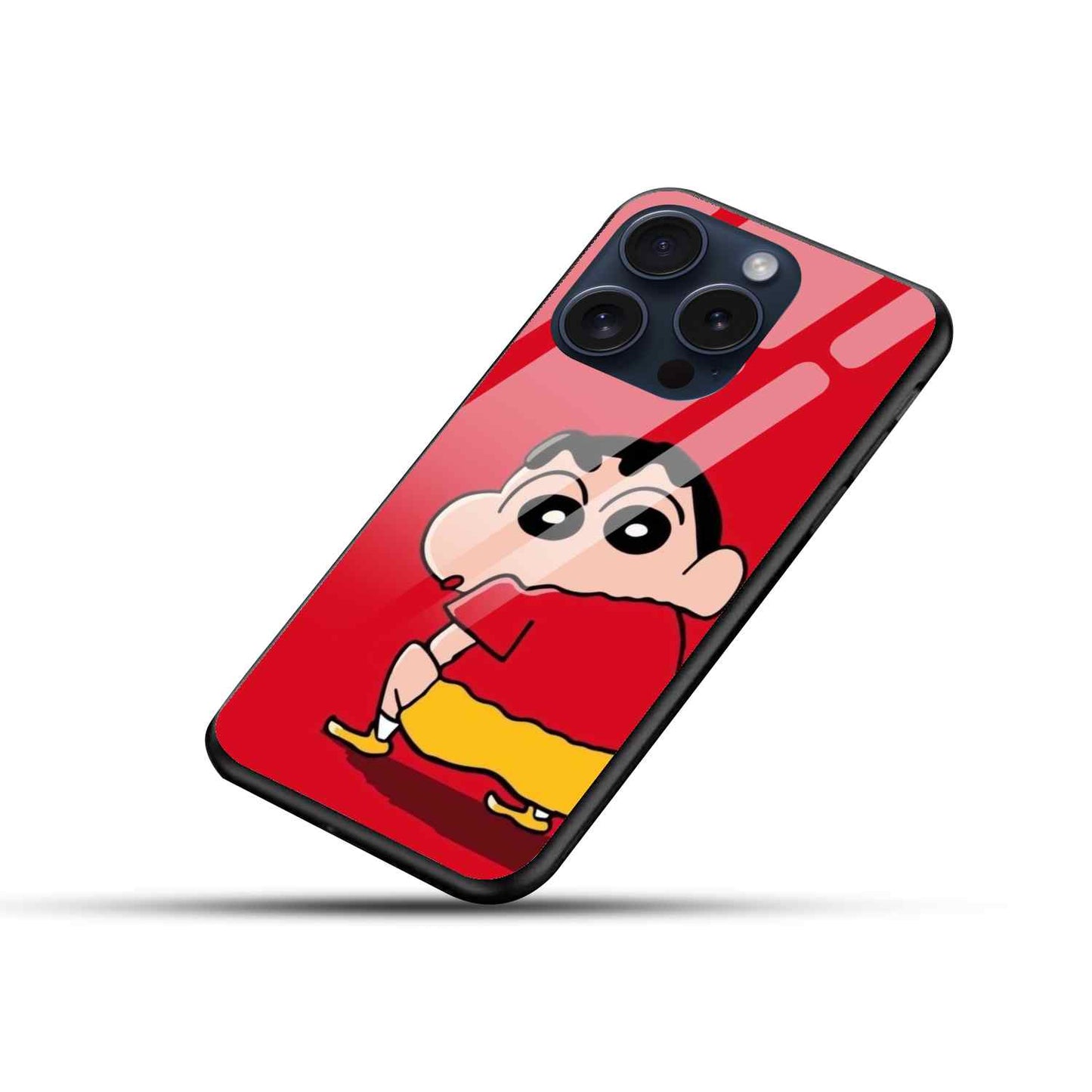 Shinchan Glass Back Cover