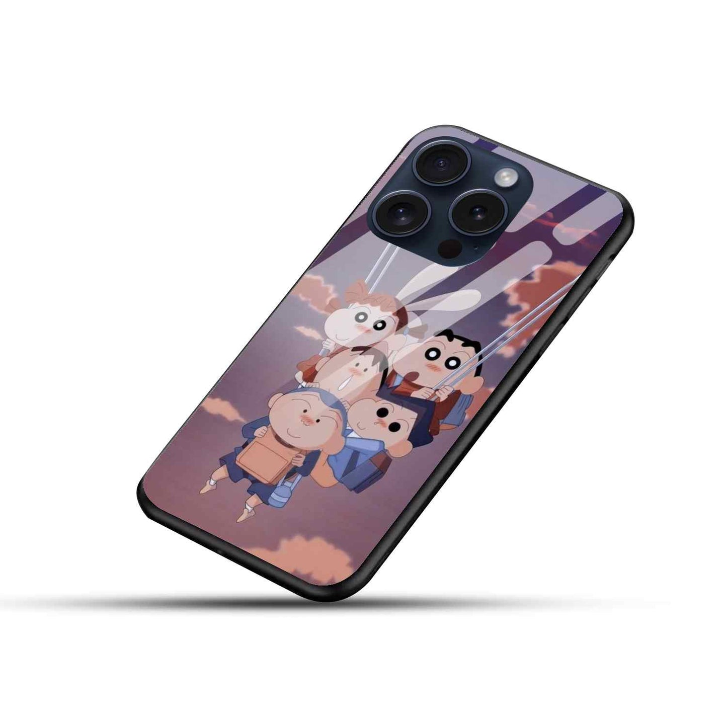 Shinchan Glass Back Cover