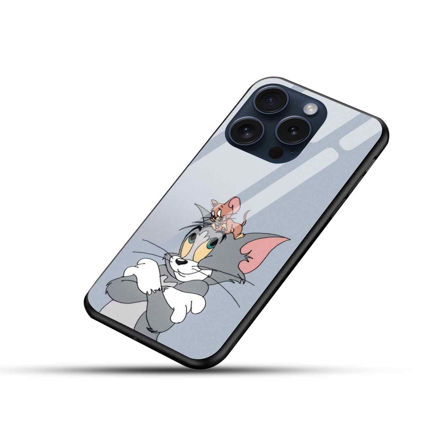 Tom and Jerry Glass Back Cover