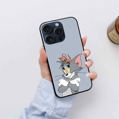 Tom and Jerry Glass Back Cover