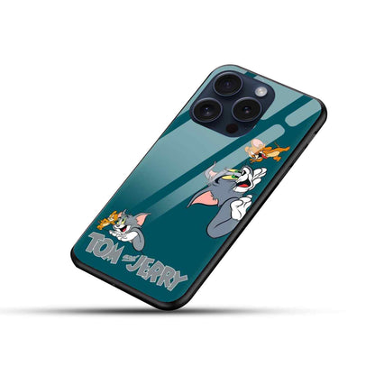 Tom and Jerry Glass Back Cover