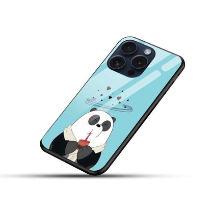 We bare bears Glass Back Cover