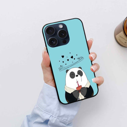 We bare bears Glass Back Cover